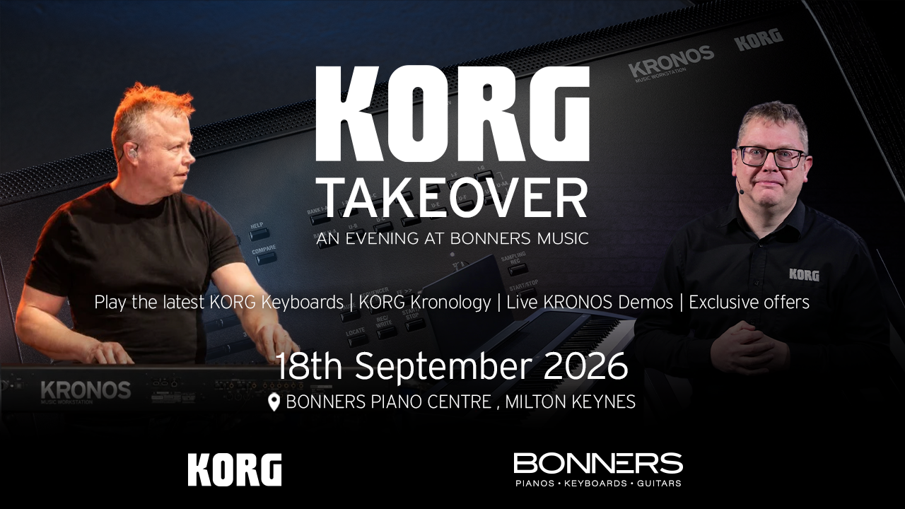 Event: KORG Takeover at Bonners Music