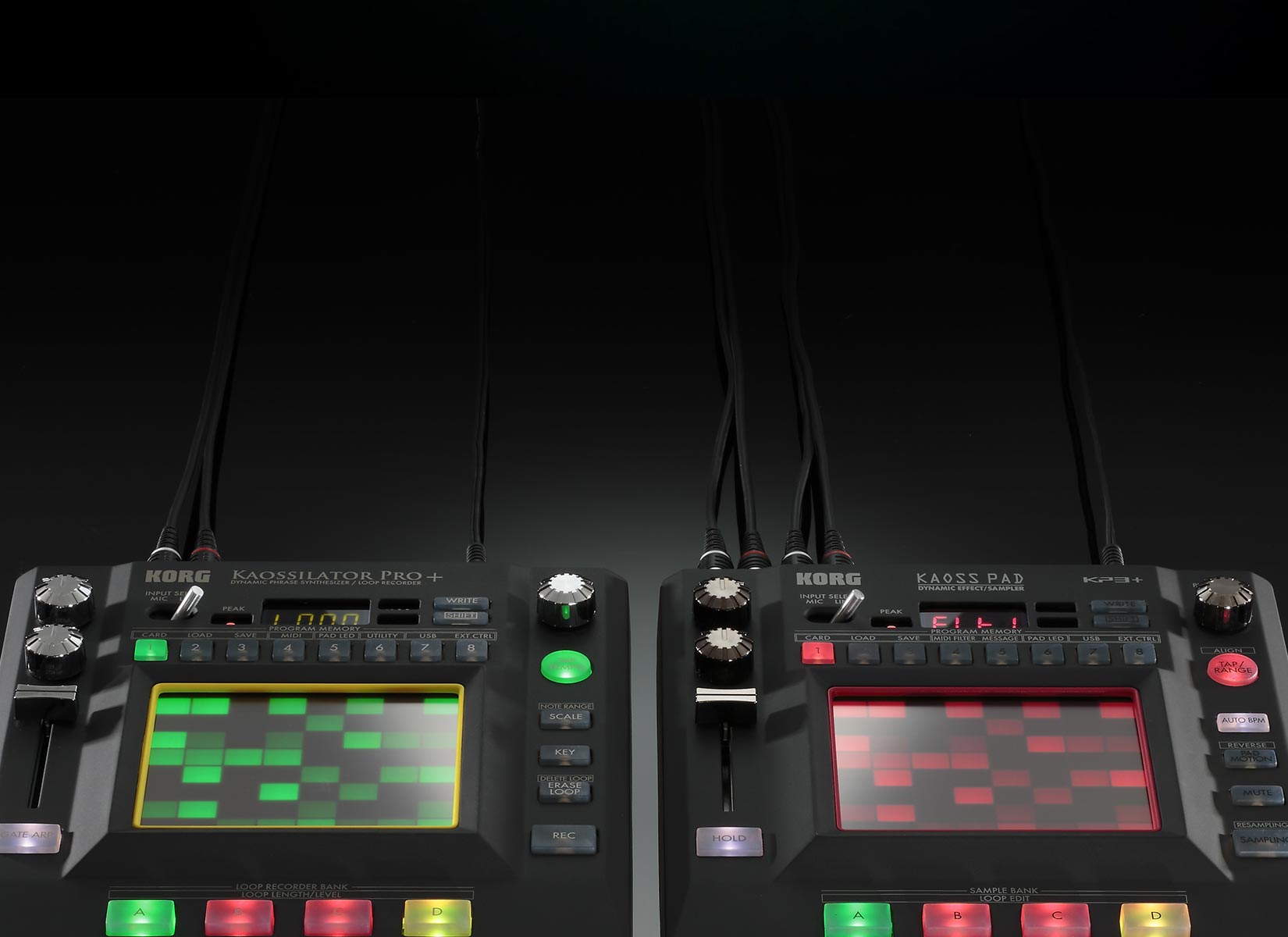 Kaoss, Samplers & Effects