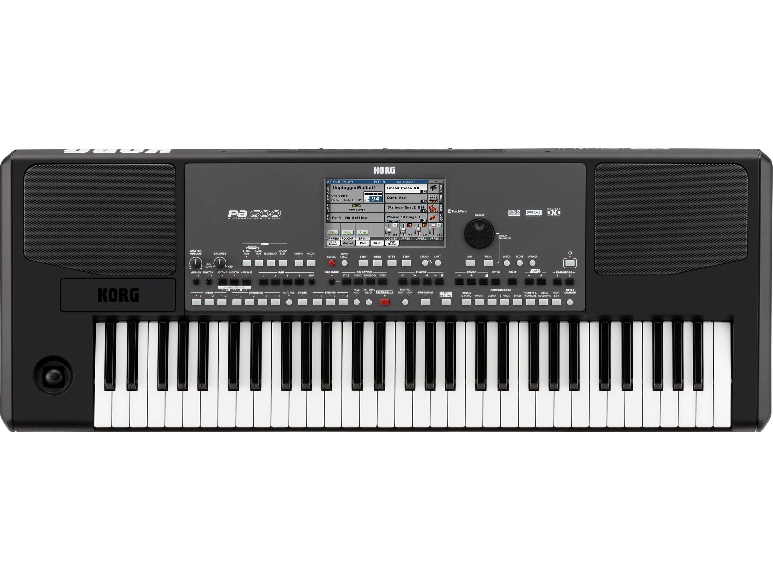 Korg Pa600 Arranger Keyboard 1