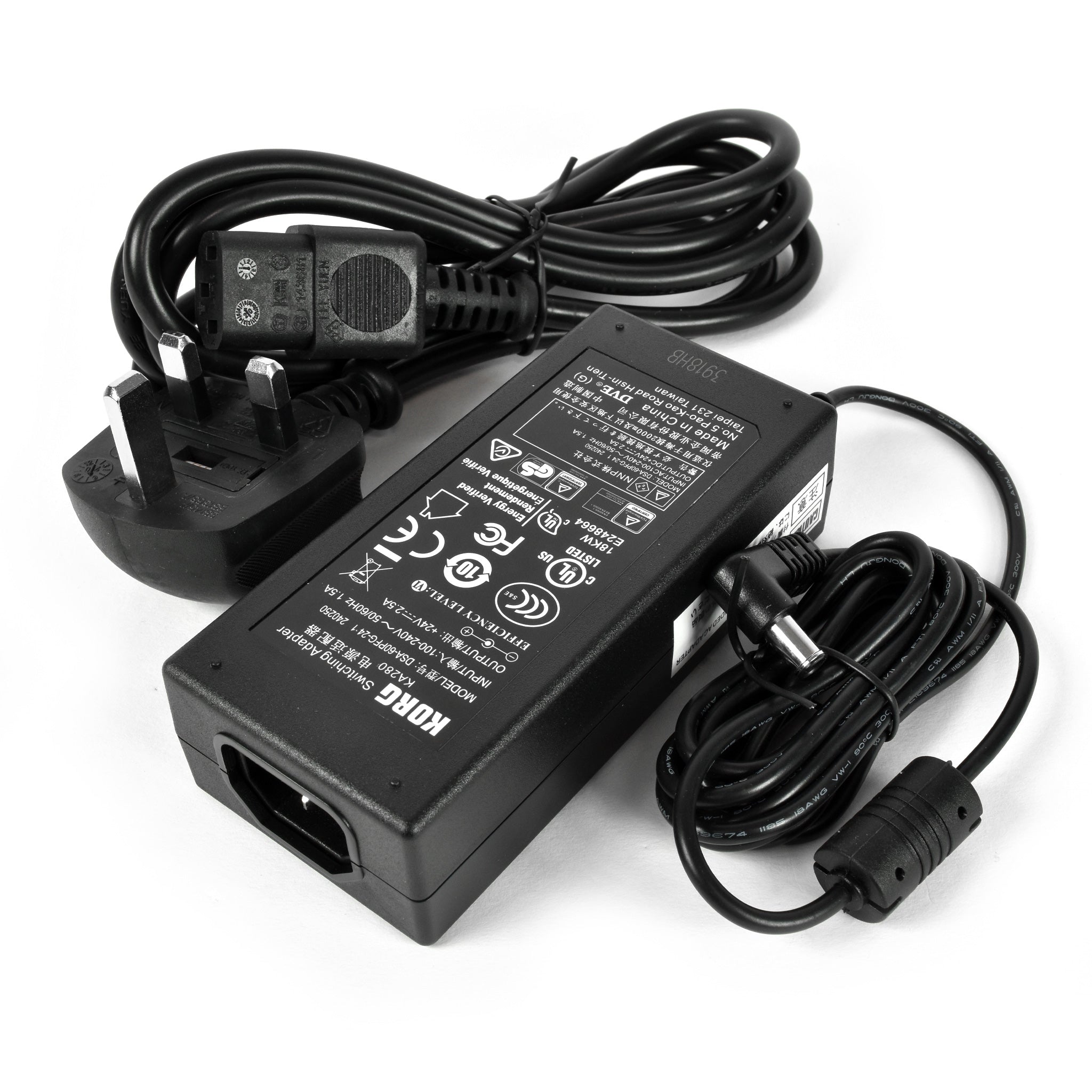 Korg KA280 UK Power Adapter for Korg Pianos 1