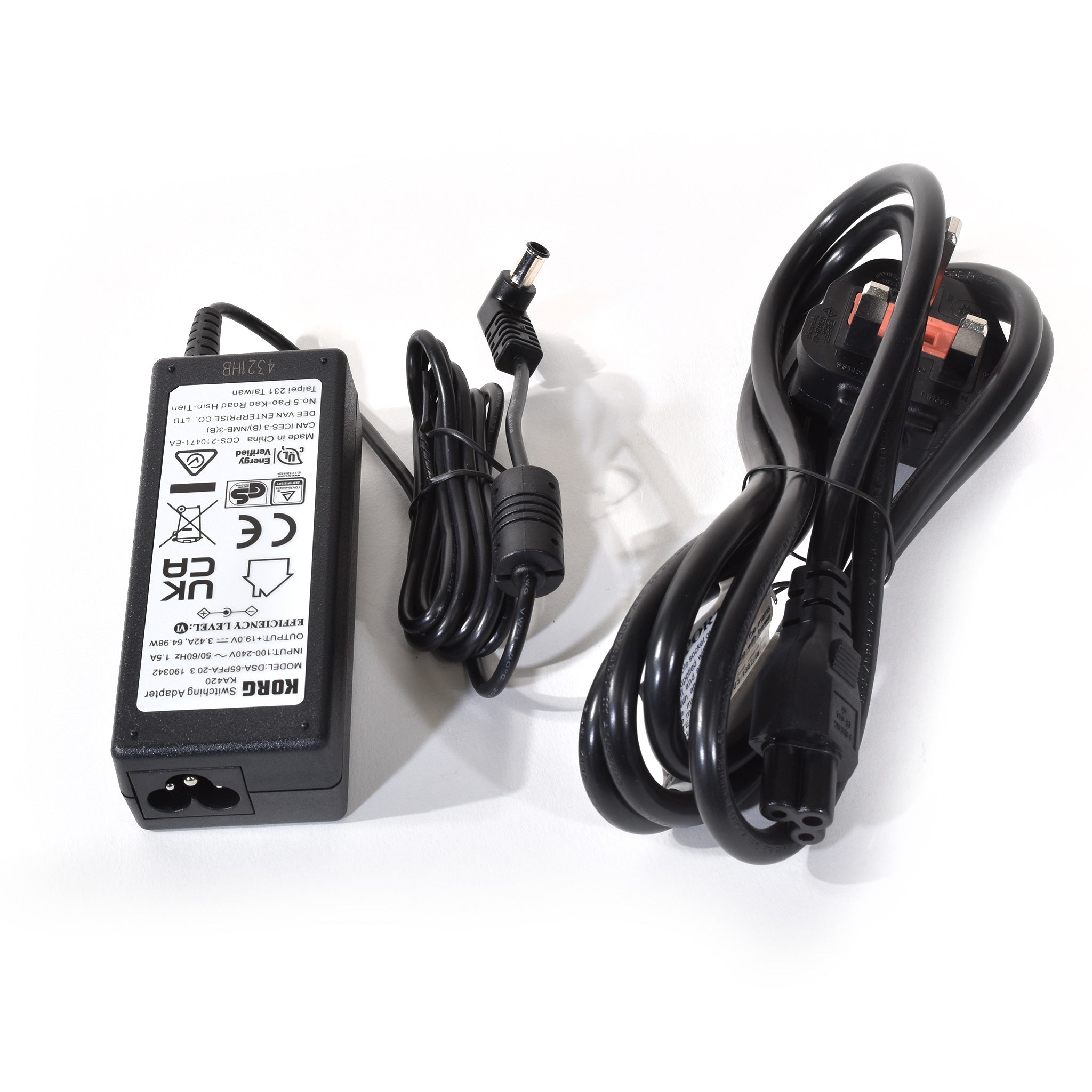 Korg KA420 UK Power Adapter 1