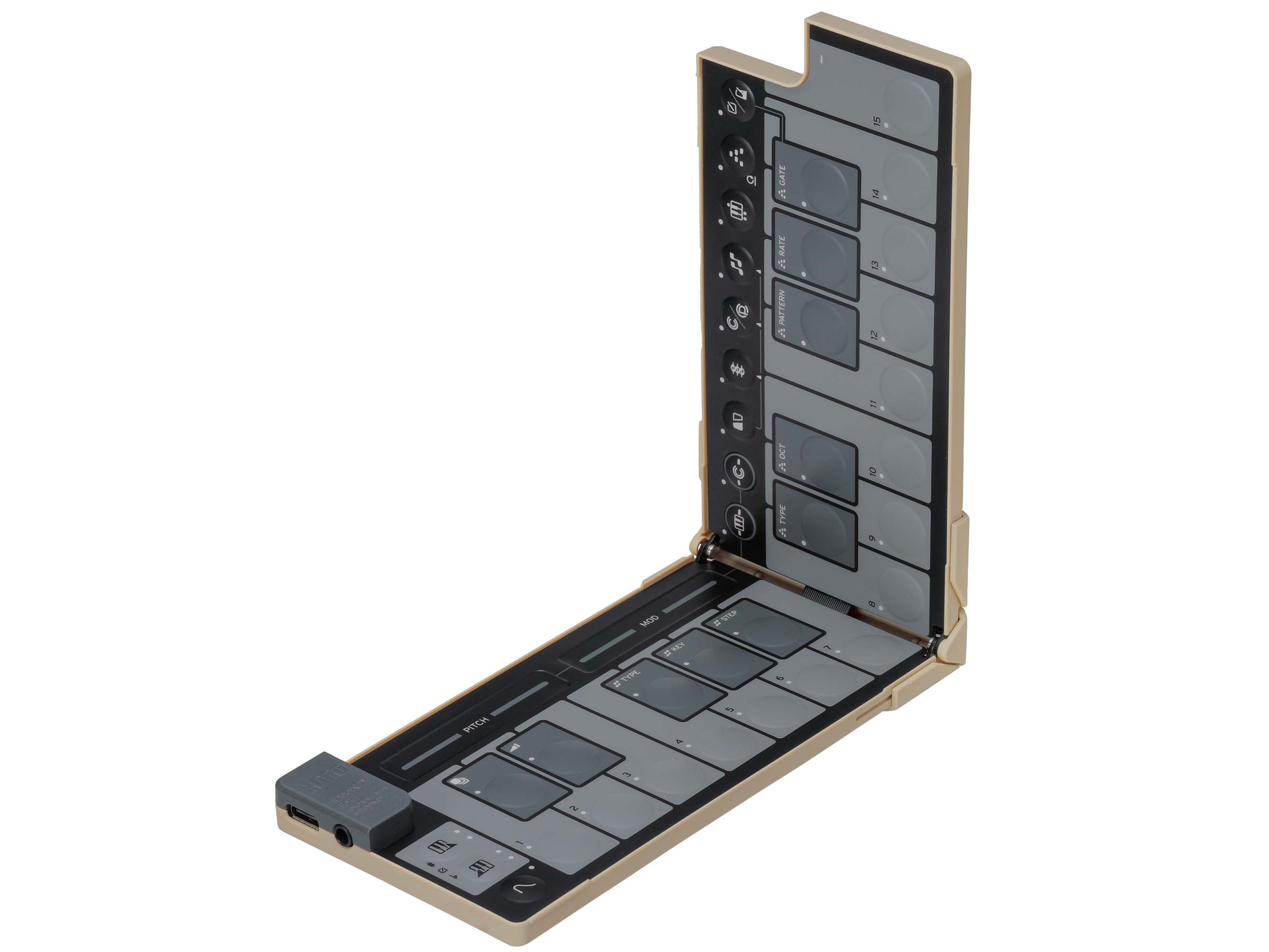 Korg Refurbished nanoKEY Fold Sand Beige 1