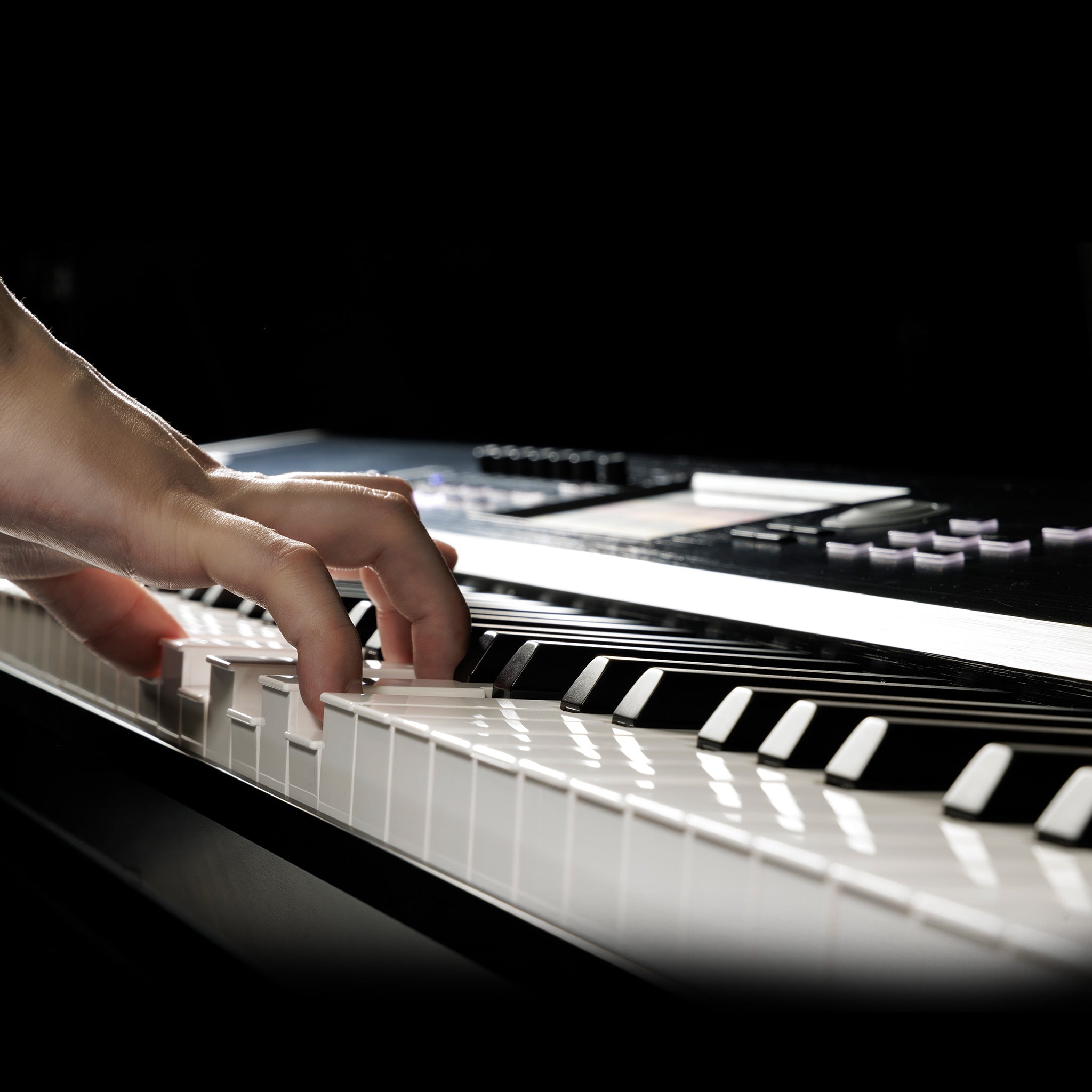 #Keyboard length_88 keys (weighted)