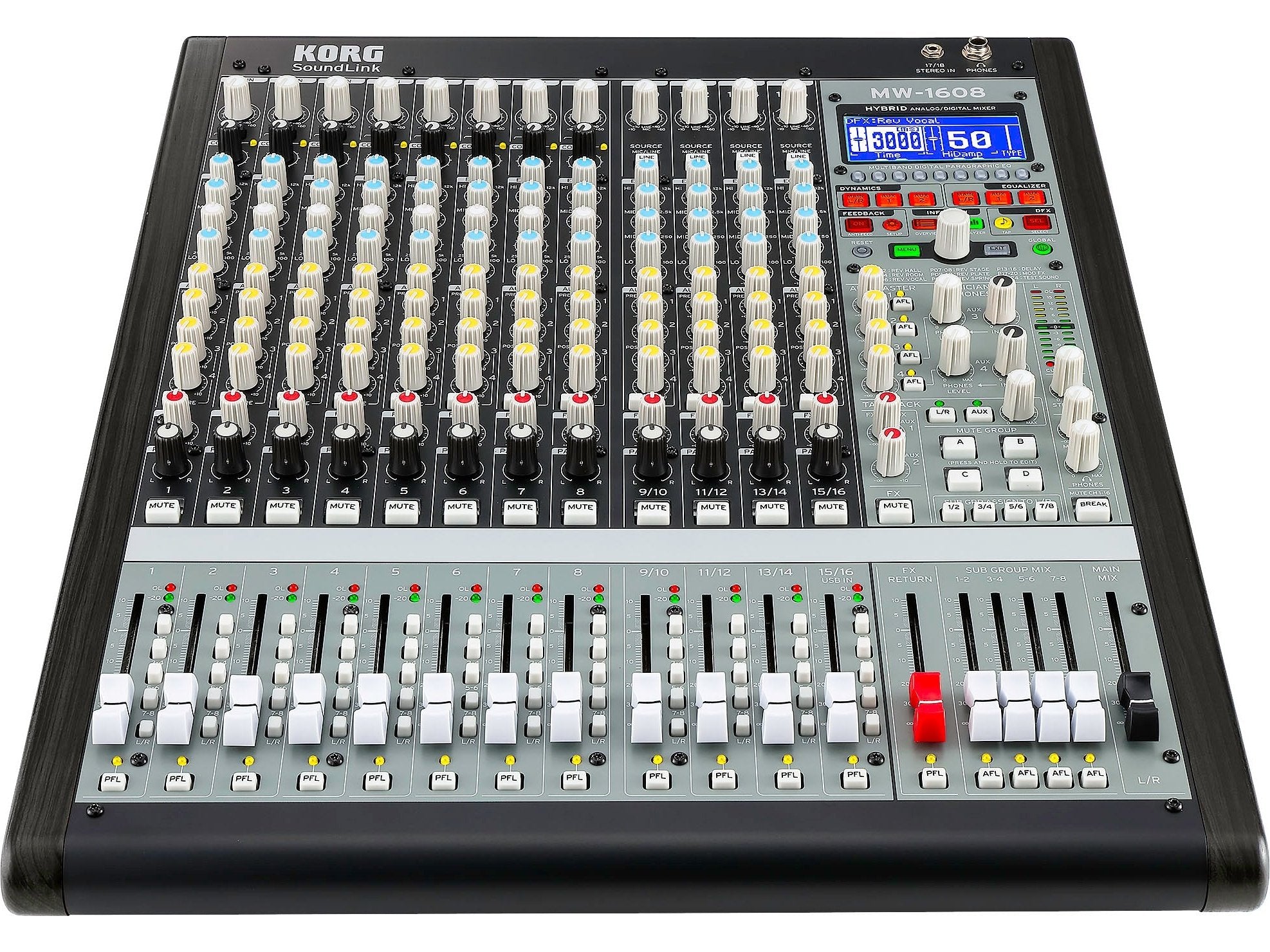 Korg MW-1608 16-channel Hybrid Mixer 2