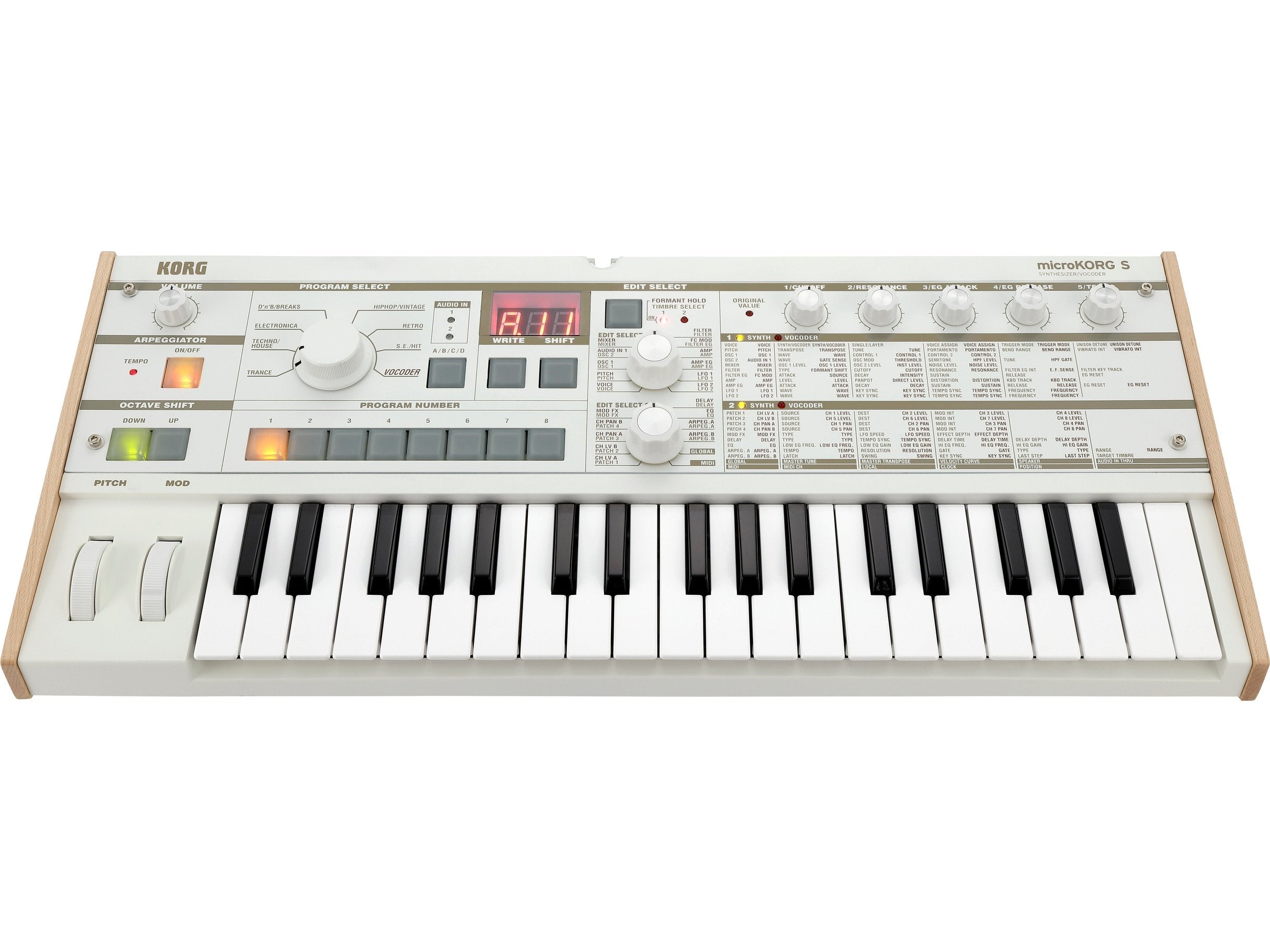 Korg microKORG S Synthesizer/Vocoder 2