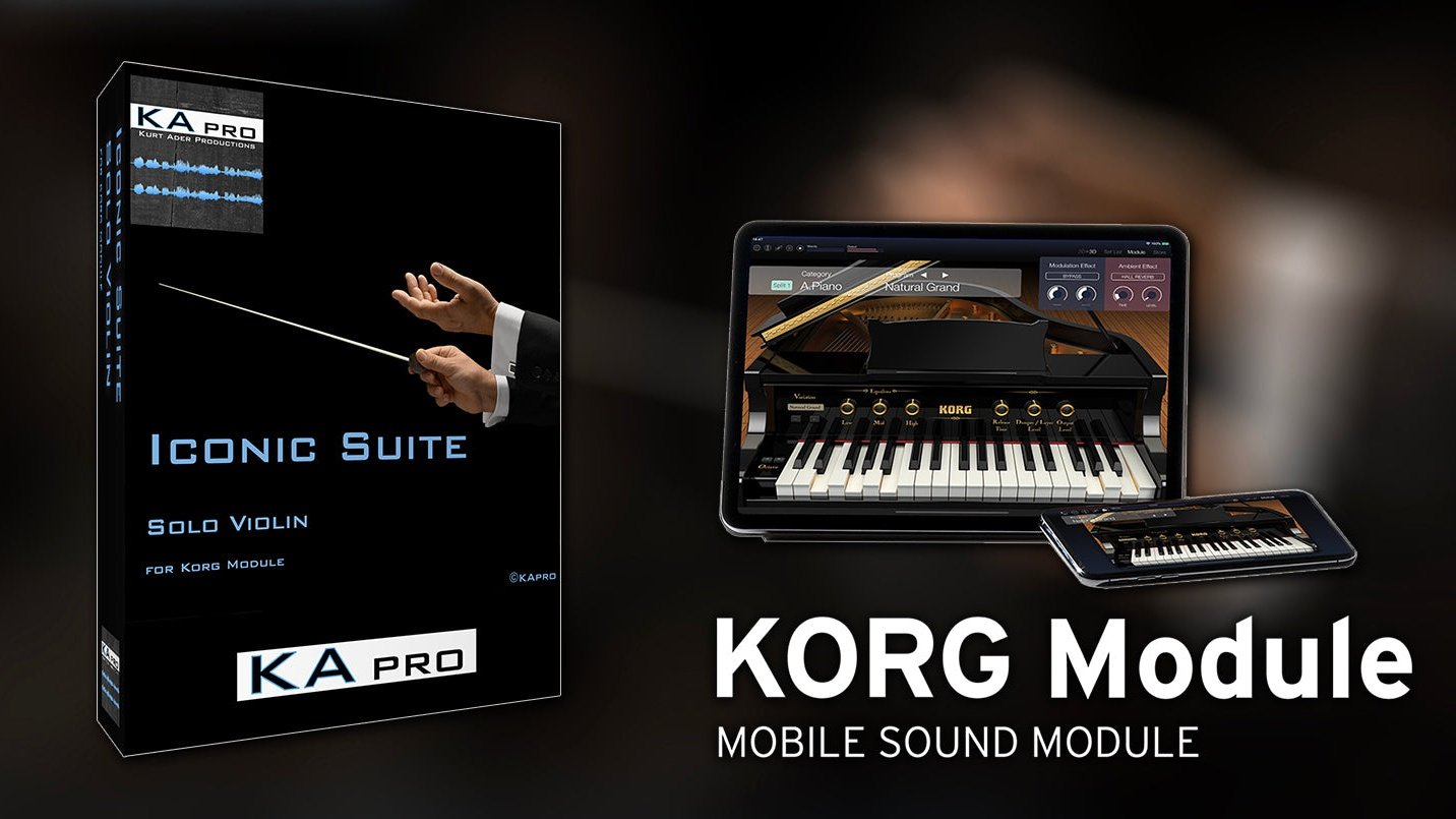 New Iconic Suite "Solo Violin" for Korg Module App