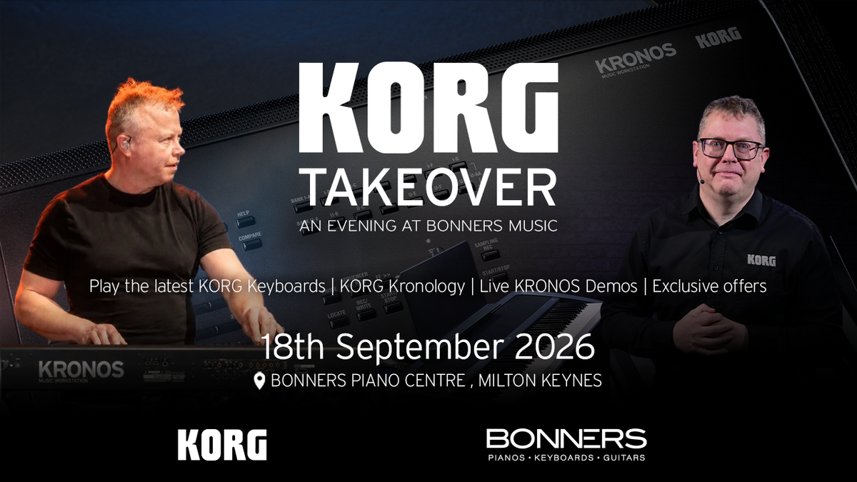Event: KORG Takeover at Bonners Music