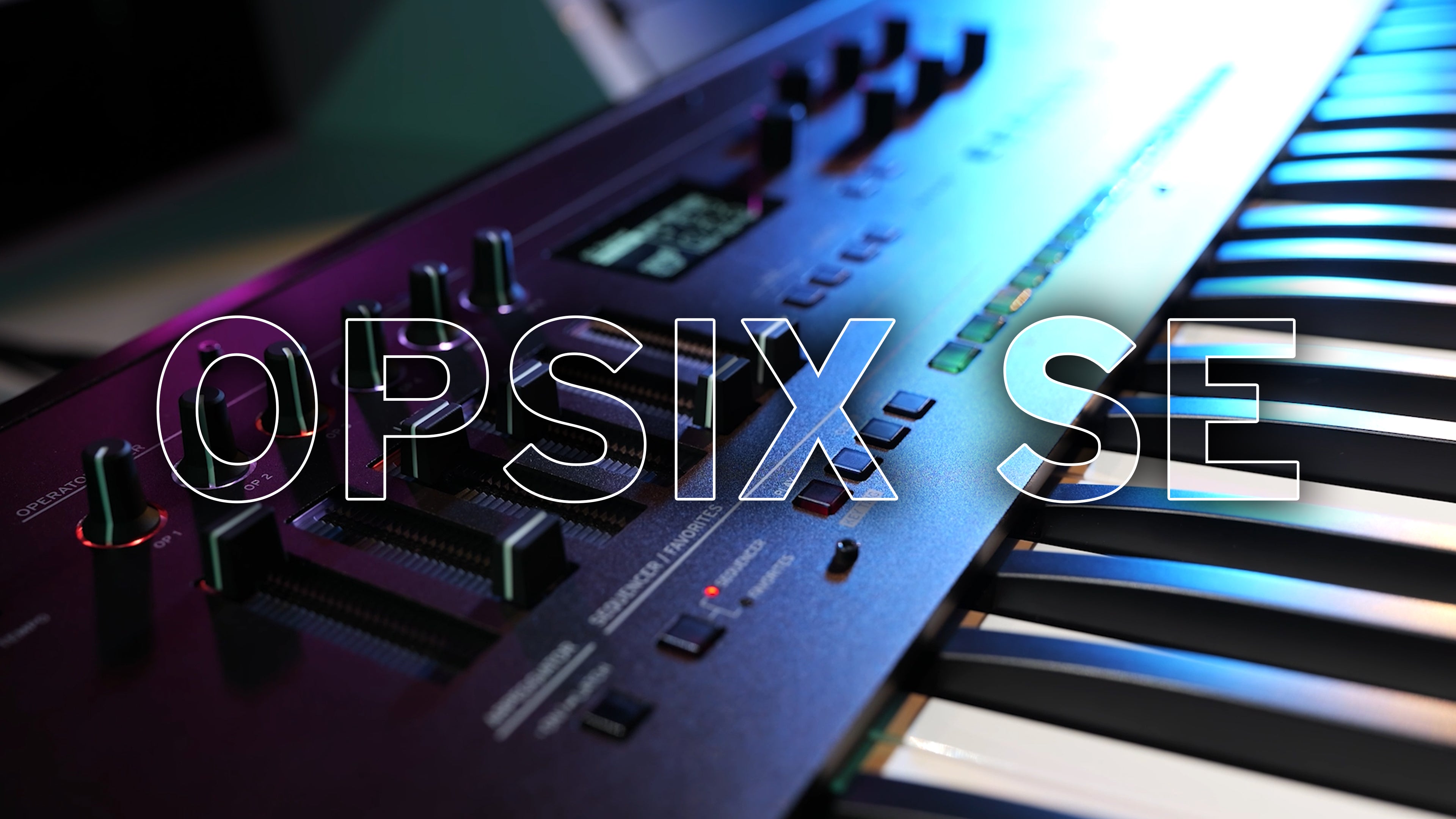 Break the sound barrier with the Korg Opsix SE