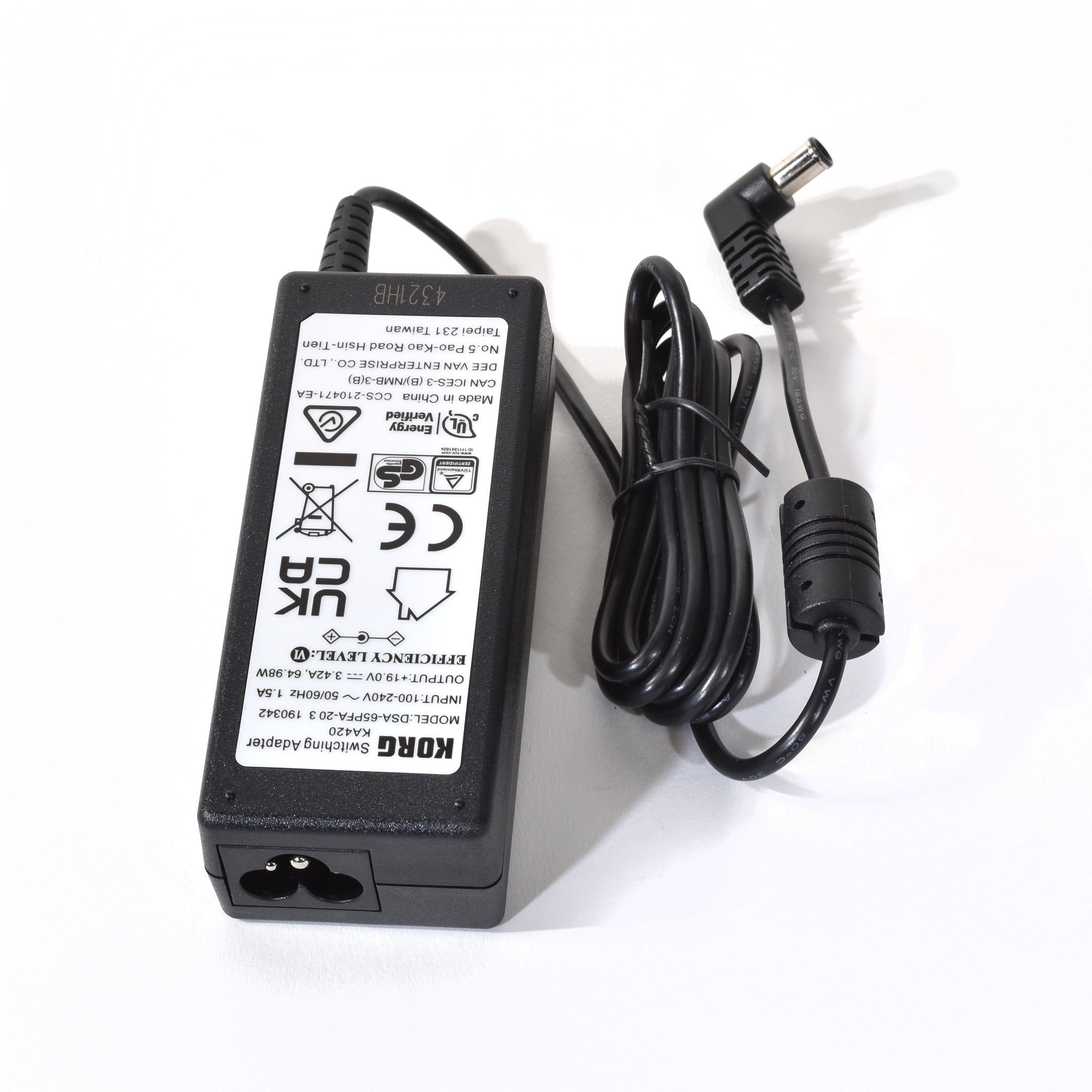 Korg KA420 UK Power Adapter 2
