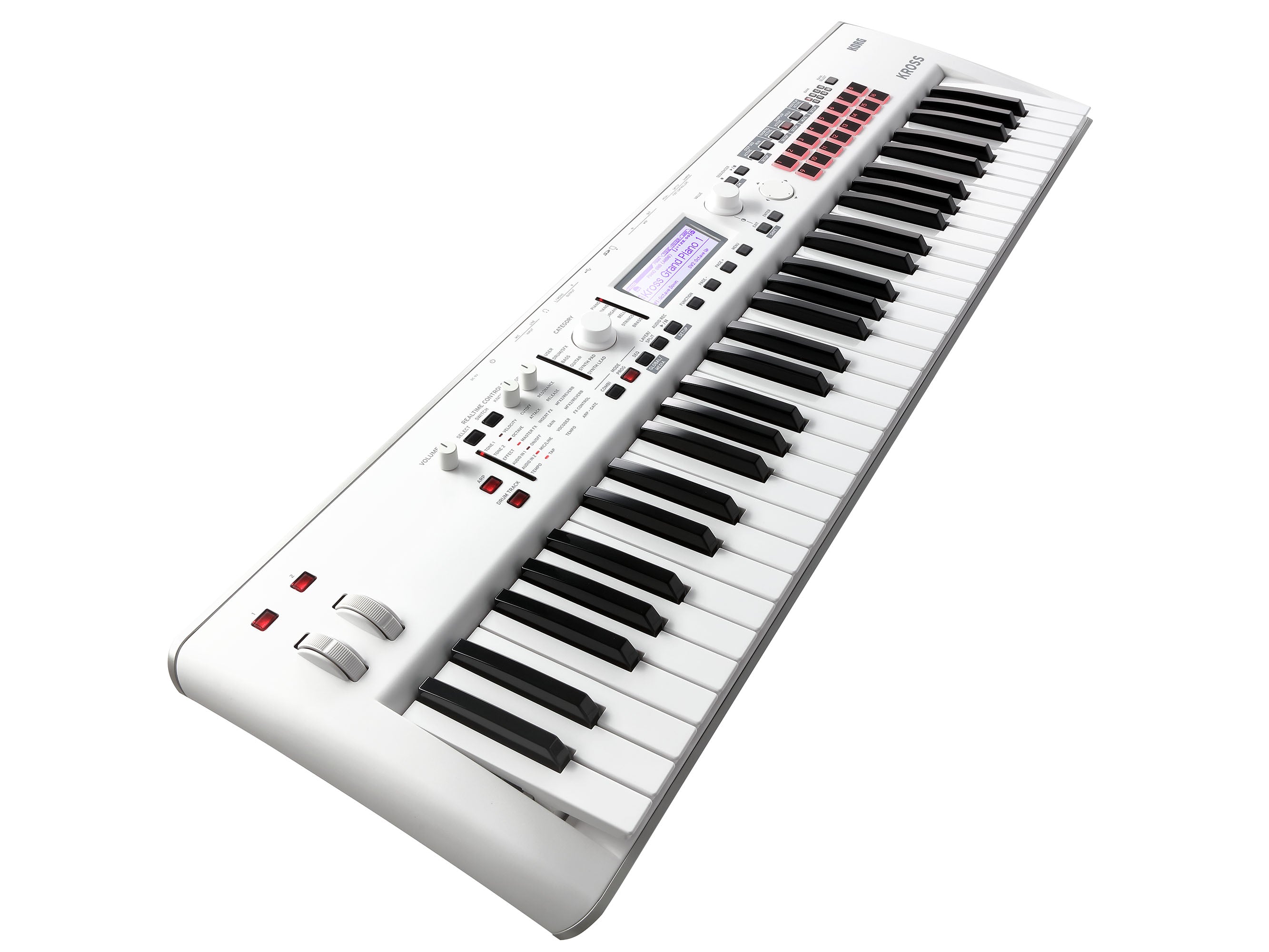 Korg Kross 2 61 Limited Edition White 2