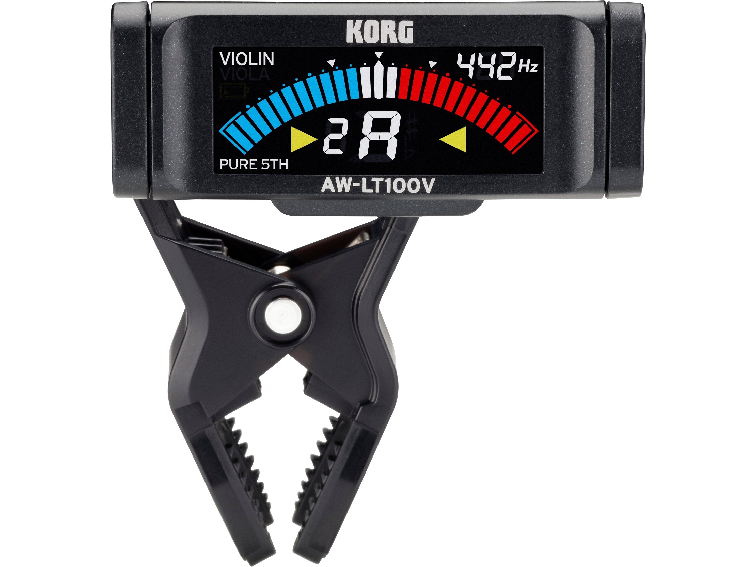 Korg AW-LT100V Clip-on Violin & Viola Tuner 1