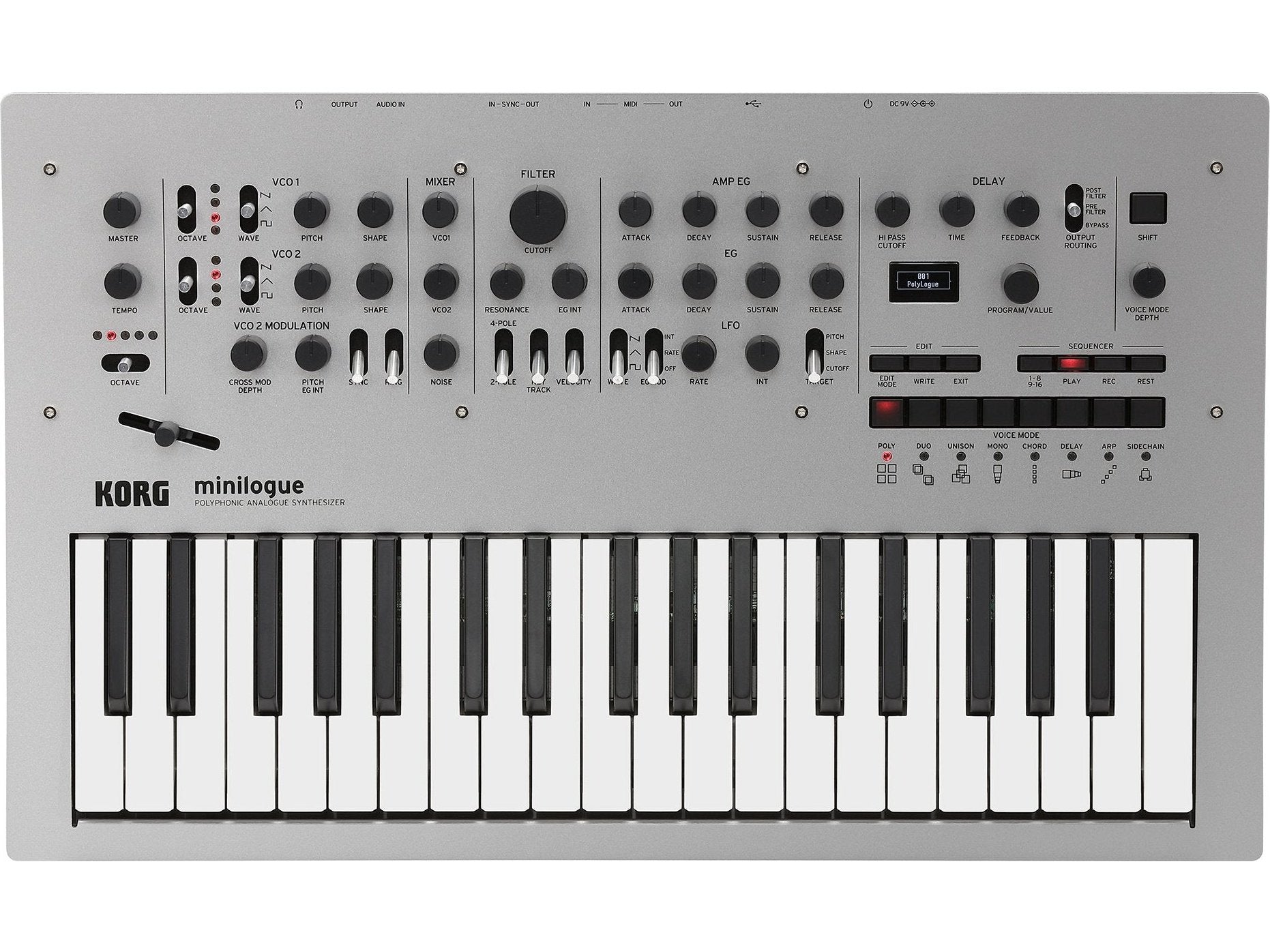 Korg Refurbished Minilogue - Polyphonic Analogue Synthesizer 1