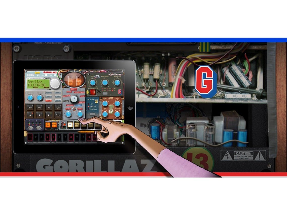Korg iElectribe Gorillaz Edition iOS App 1