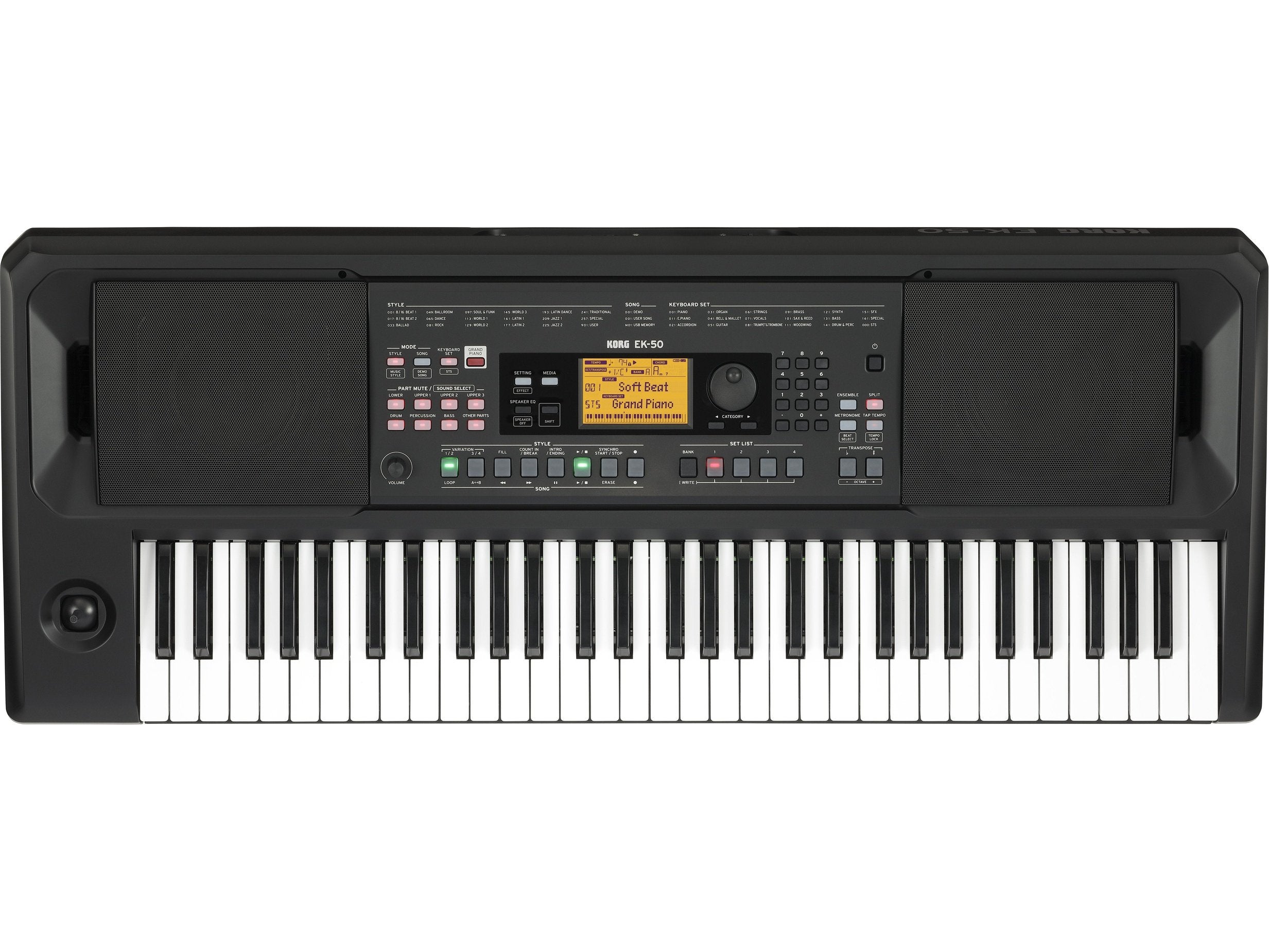Korg Refurbished EK-50 Portable Keyboard 1