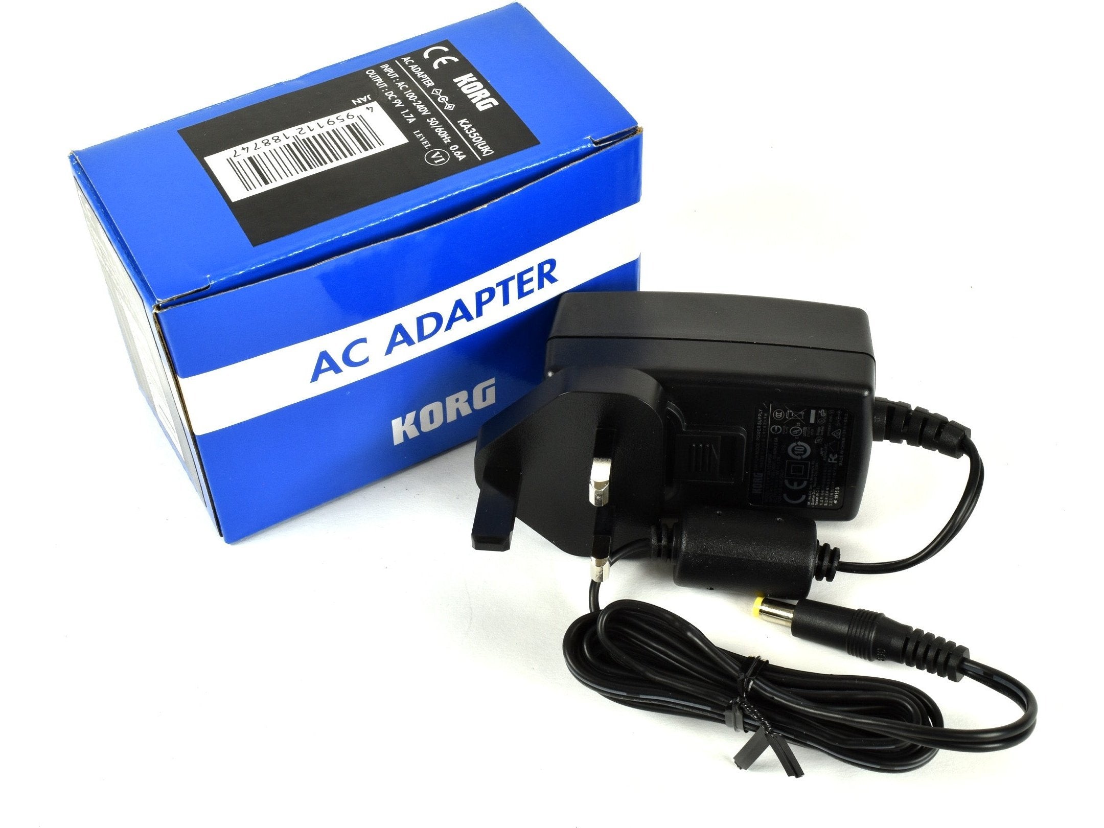 Korg KA350-UK 9V 1.5A Power Adapter 6