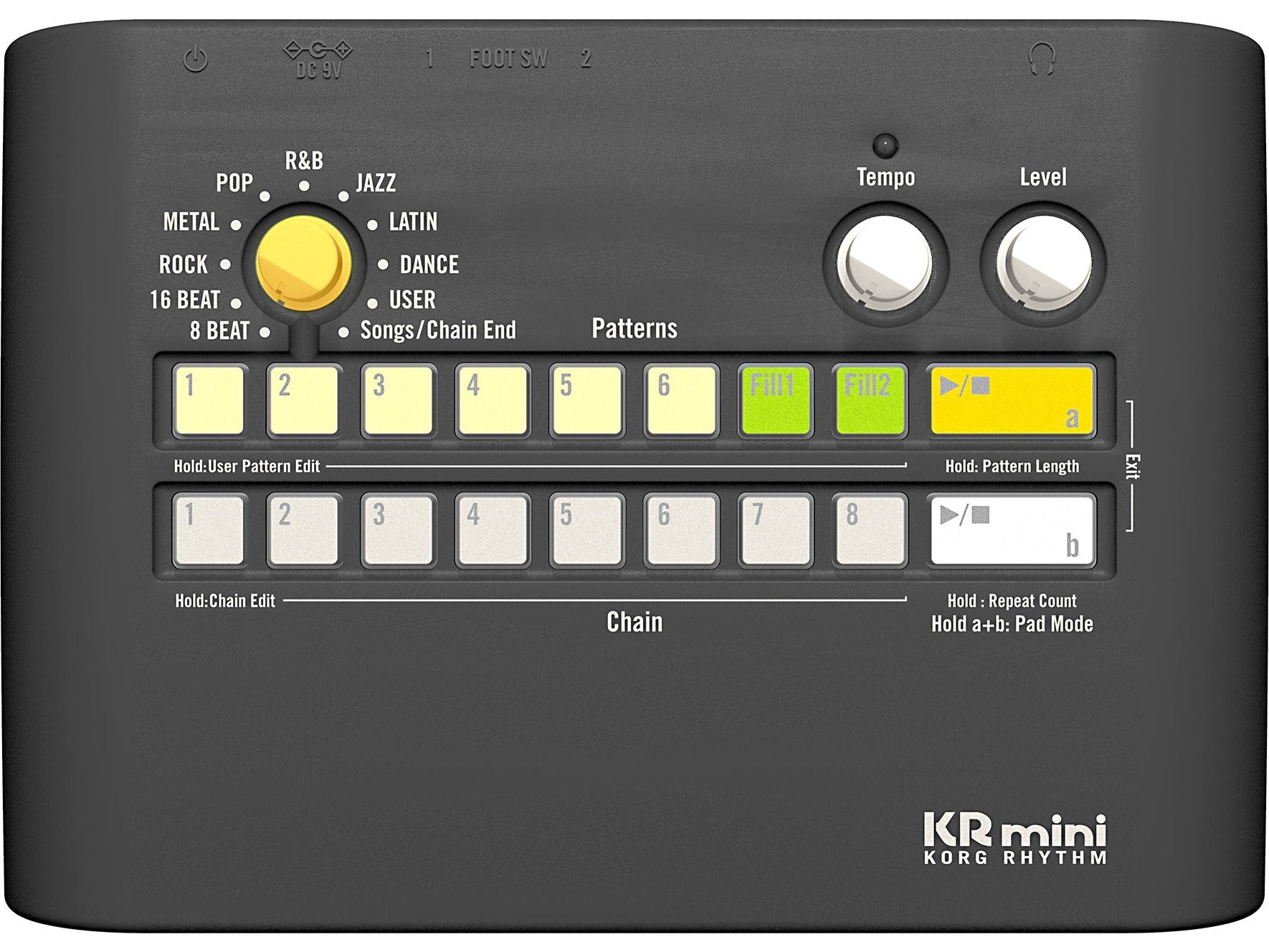 Korg KR Mini - Drum Machine 1
