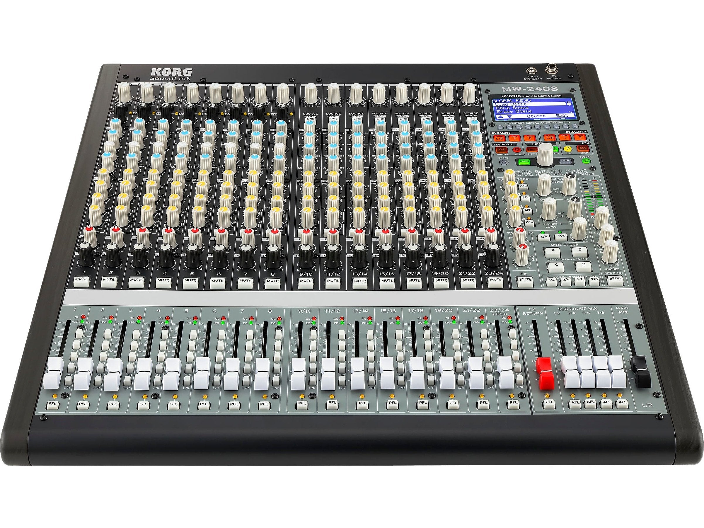 Korg MW-1608 24-channel Hybrid Mixer 2