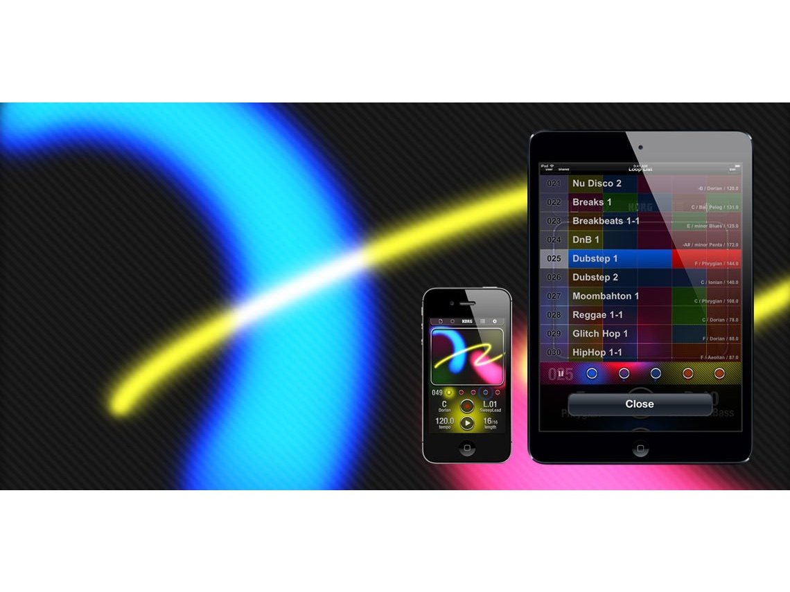 Korg iKaossilator iOS App for iPhone and iPad 1