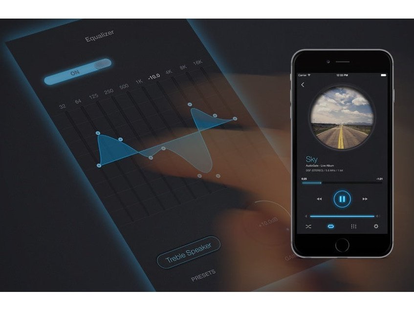 Korg iAudioGate for iPhone iOS App 1