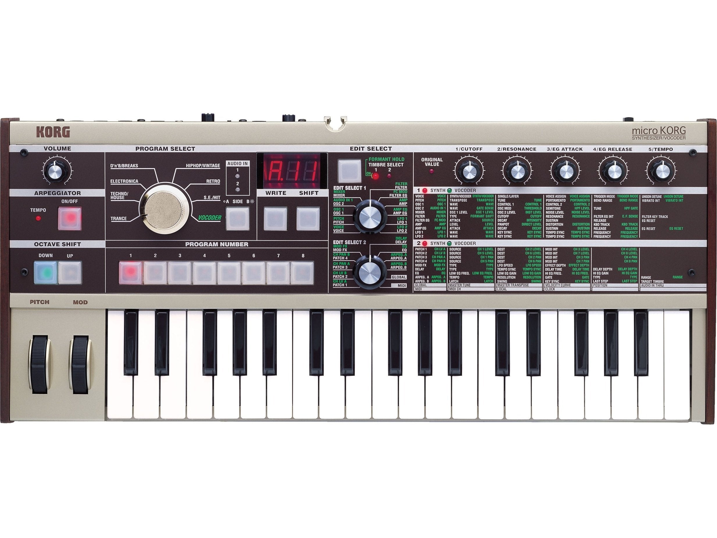 Korg microKORG Synthesizer/Vocoder 1