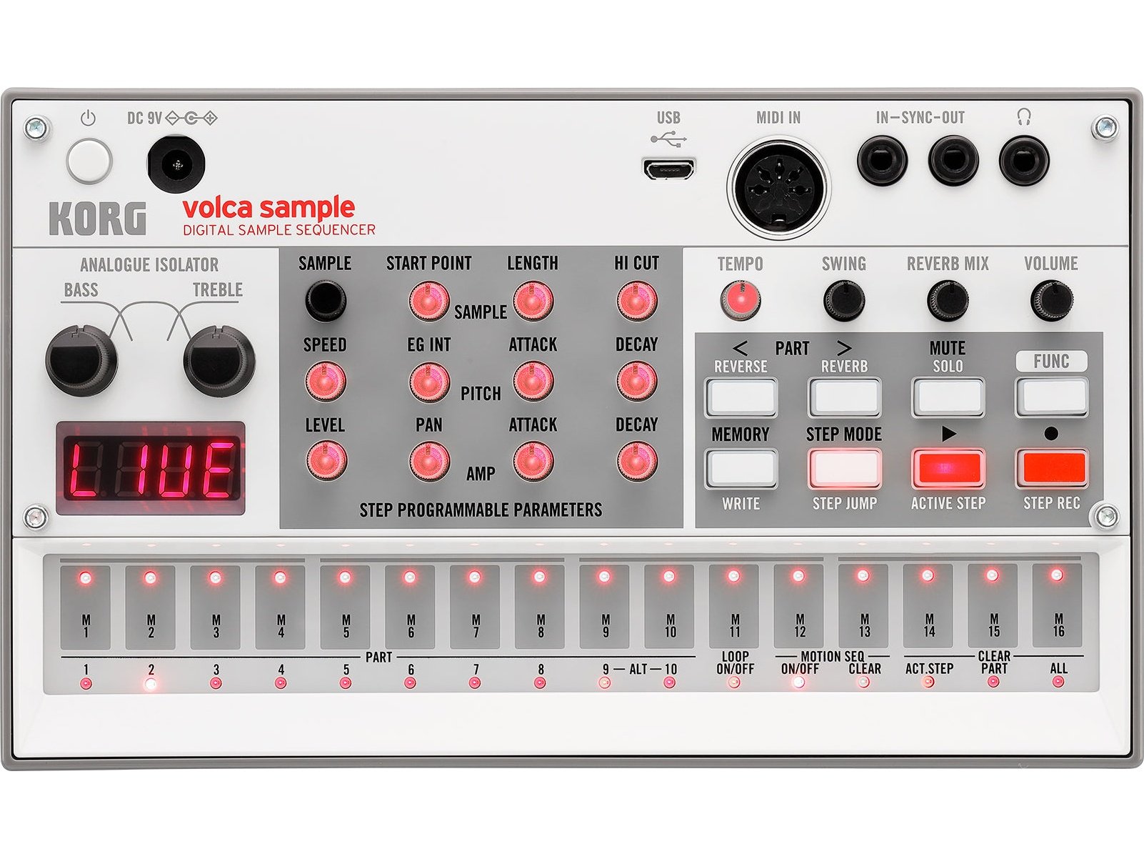 Korg Volca Sample 2 - Digital Sample Sequencer 1