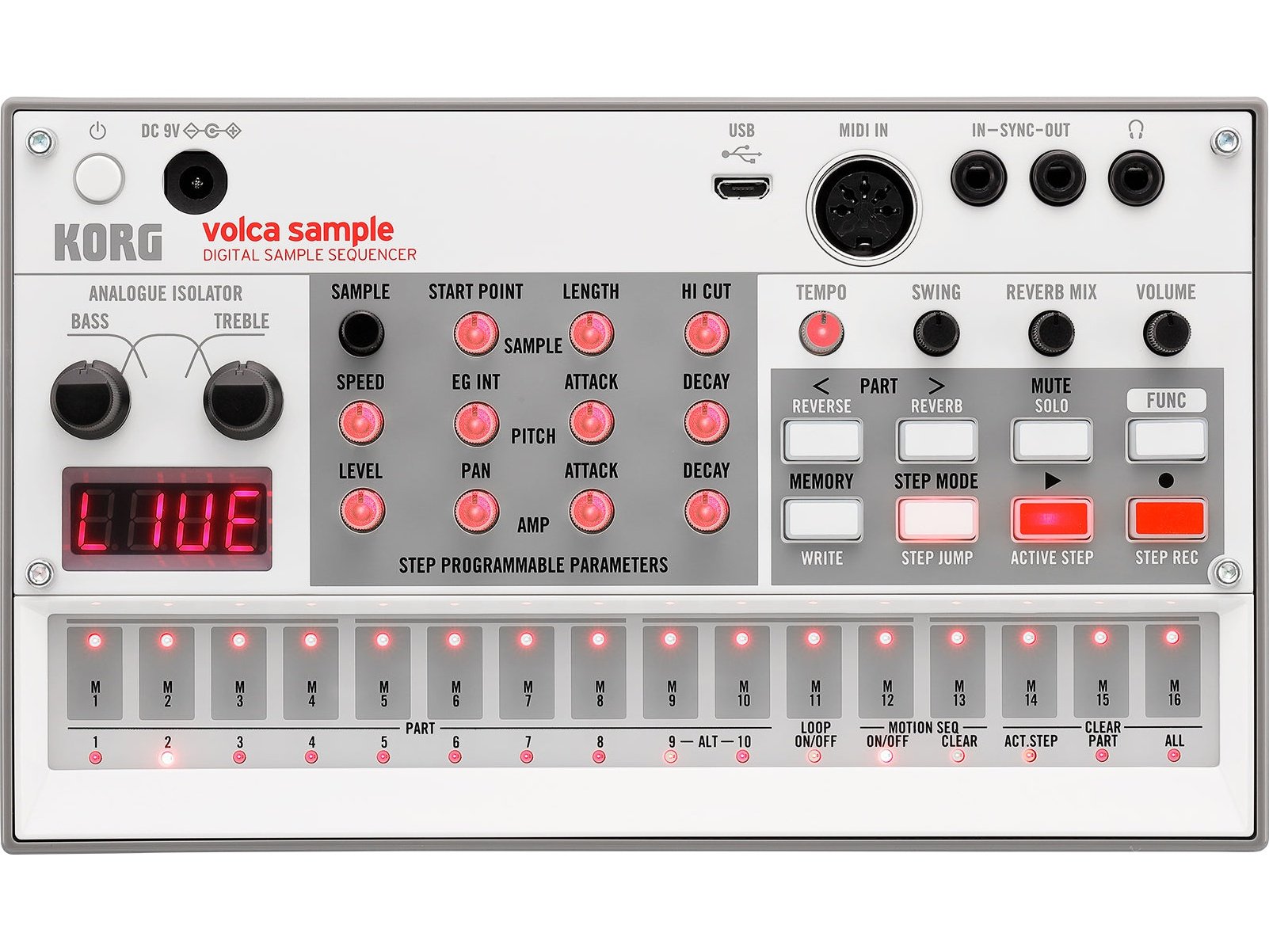 Korg Refurbished Volca Sample 2 1