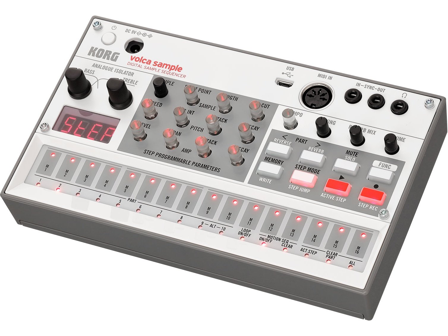 Korg Volca Sample 2 - Digital Sample Sequencer 2